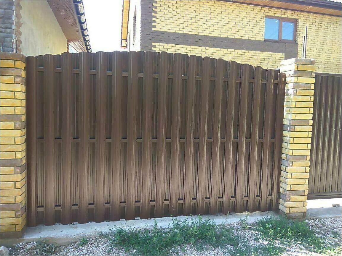 забор из штакетника 110м фото4 в Сургуте