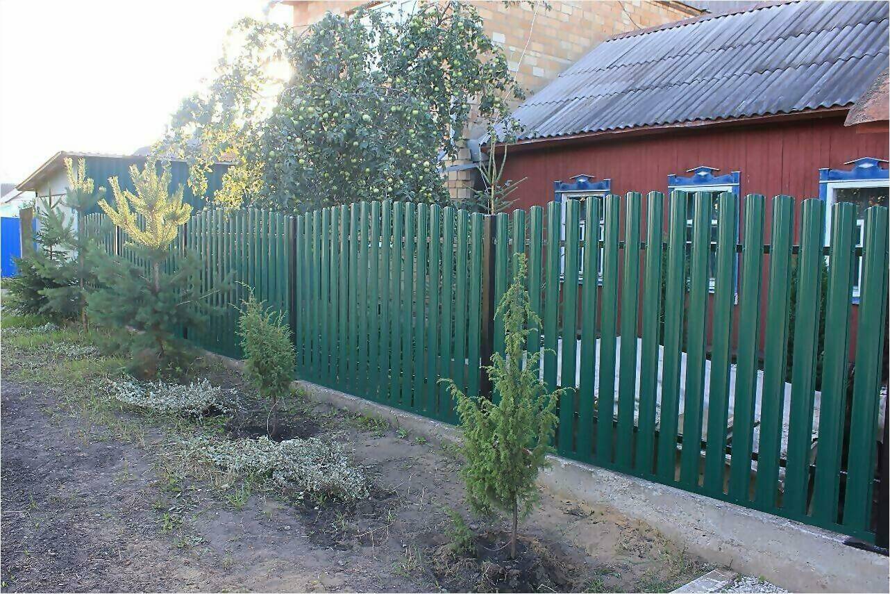 Забор из штакетника 60м фото3 в Сургуте