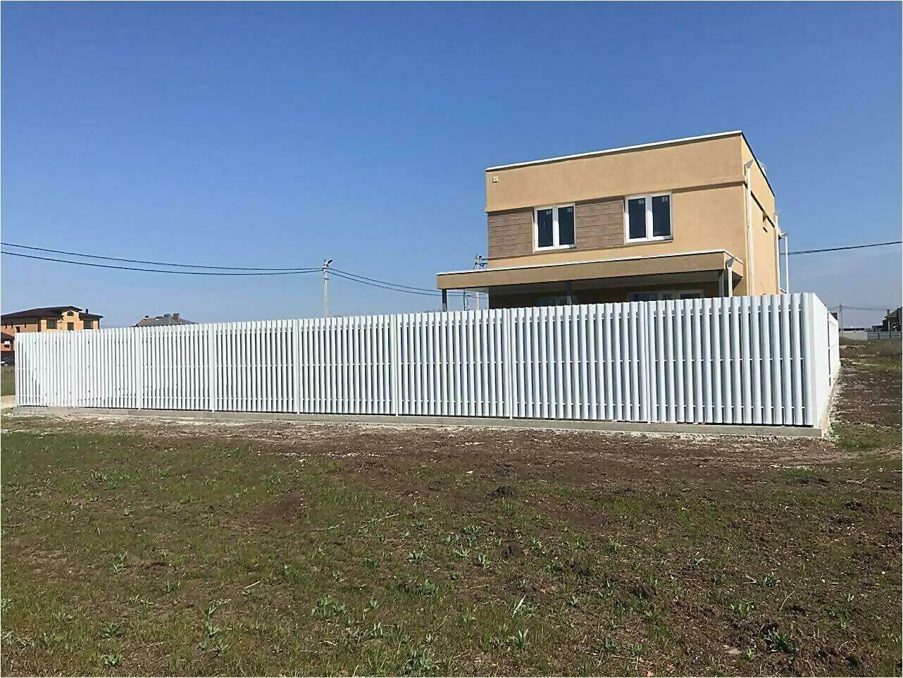 забор из штакетника 95м фото4 в Сургуте