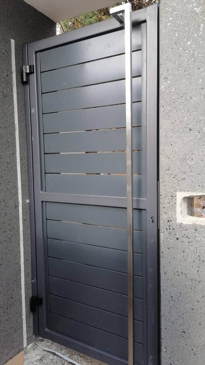 Забор-ранчо из металлопланкена 36м RAL7024 Серый Графит фото 5 в Сургуте