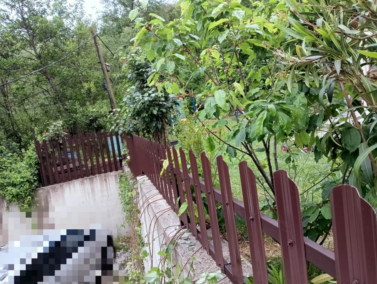 Забор из евроштакетника 18м RAL8017/8017 Шоколад двусторонний фото 1 в Сургуте
