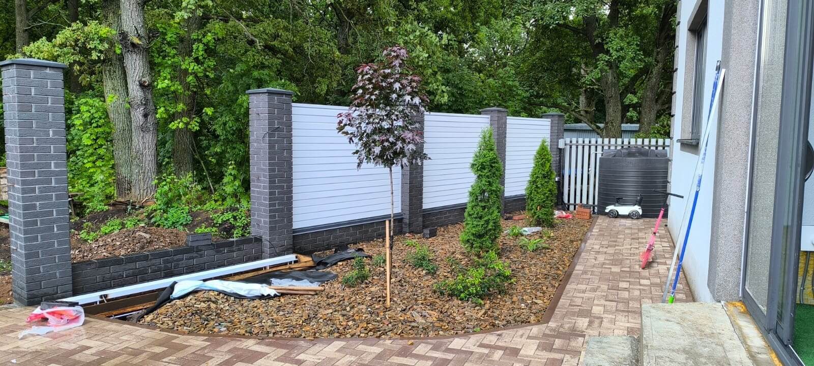 Забор-жалюзи из ламелей Хай-Тек 54м RAL9003 Белый фото 3 в Сургуте