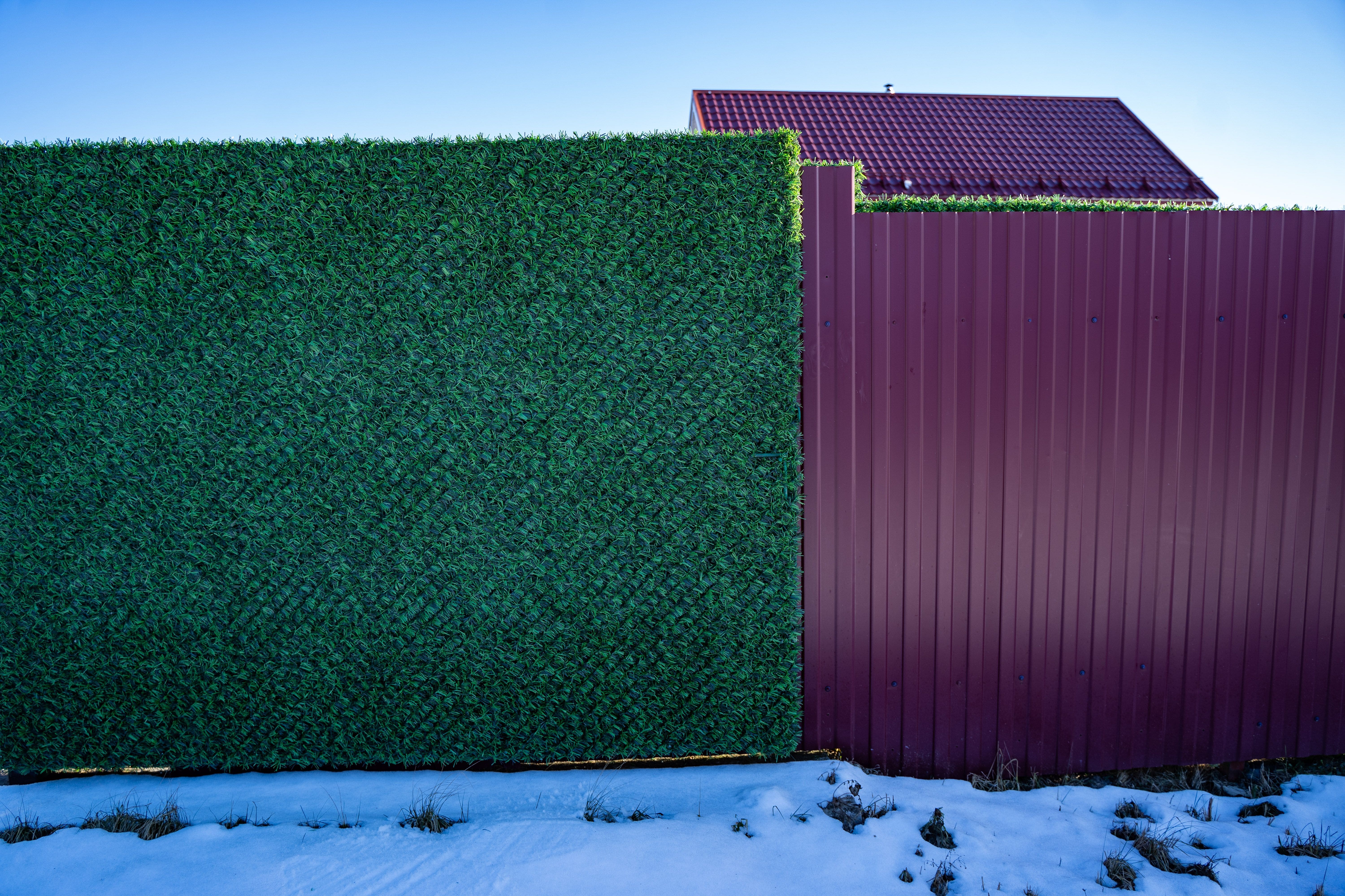 Вечнозеленый забор Grass Fence рулон 2м фото 2 в Сургуте