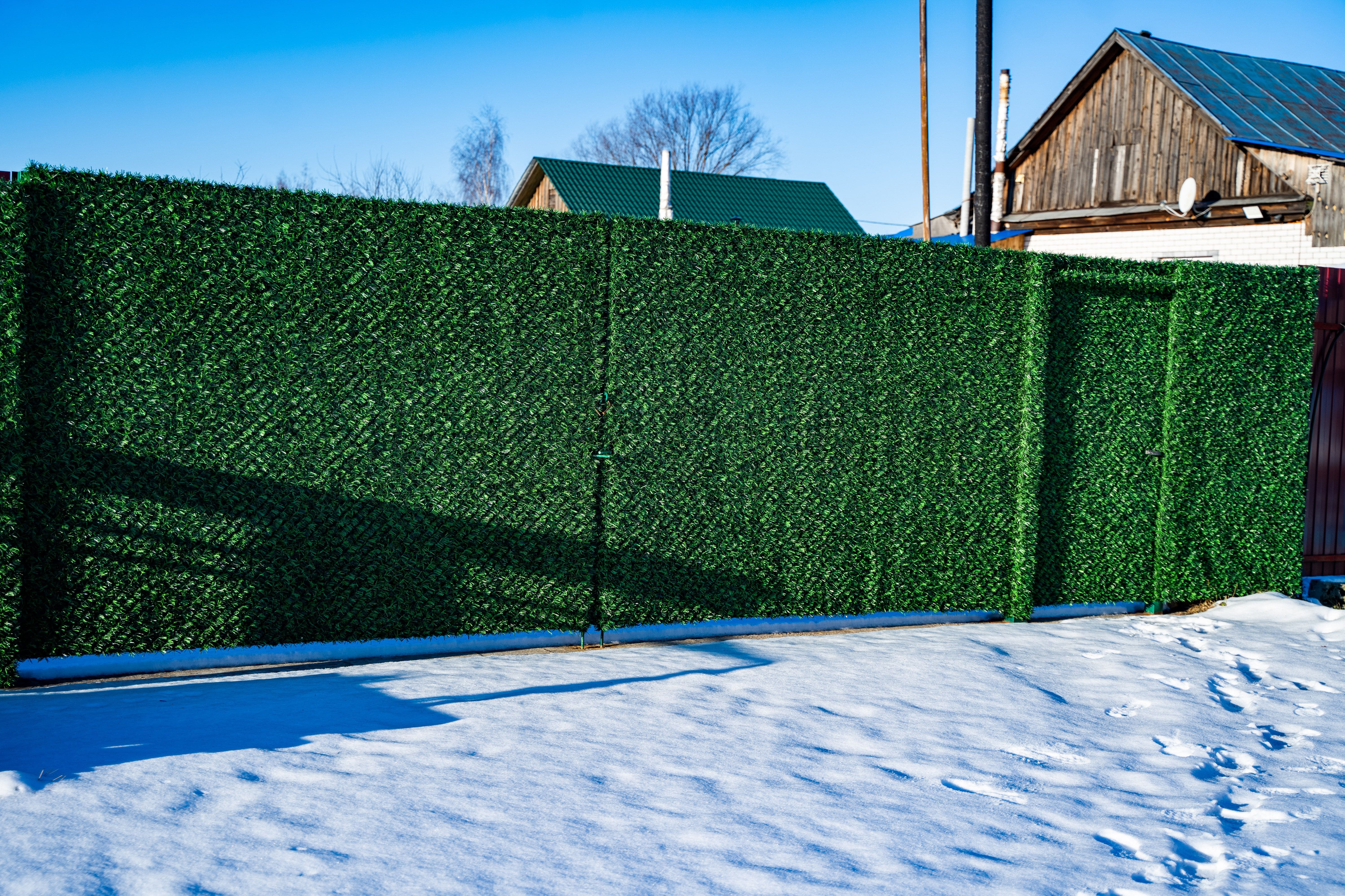 Вечнозеленый забор Grass Fence рулон 2м фото 4 в Сургуте